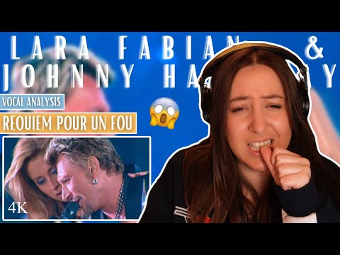 LARA FABIAN & JOHNNY HALLYDAY Requiem pour un fou | Vocal Coach Reaction (& Analysis)