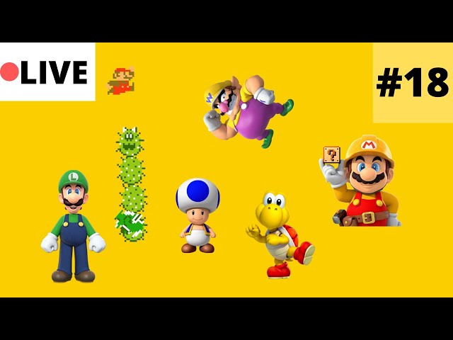 Playing The Super Mario Maker 2 Update