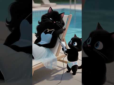 😱 الممرضة تبدّل الأطفال بين العيلة الفقيرة والغنية.. #ai #shorts #cat #viral
