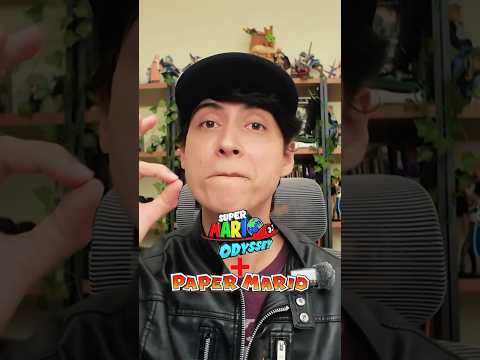 Esse jogo combina Super Mario Odyssey com Paper Mario e está todo dublado!