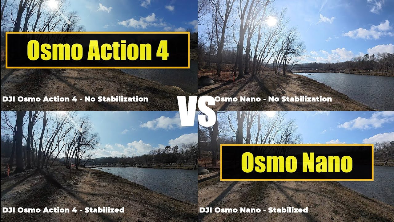 DJI Osmo Action 4 vs. DJI Osmo Nano