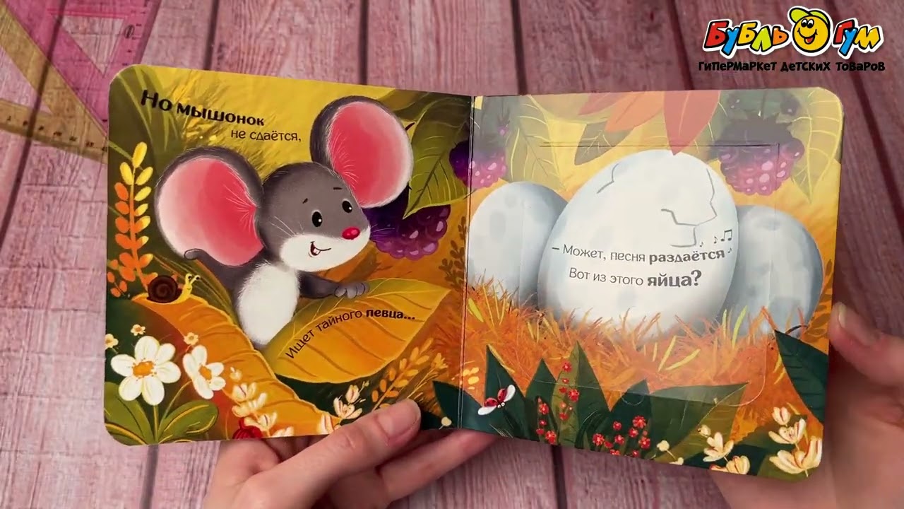 Книга с окошками Кто сказал ква стихи Валаханович К. - видео