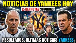 ¿QUÉ PASA con los YANKEES? Quinta derrota seguida y ofensiva apagada - ANALISIS COMPLETO
