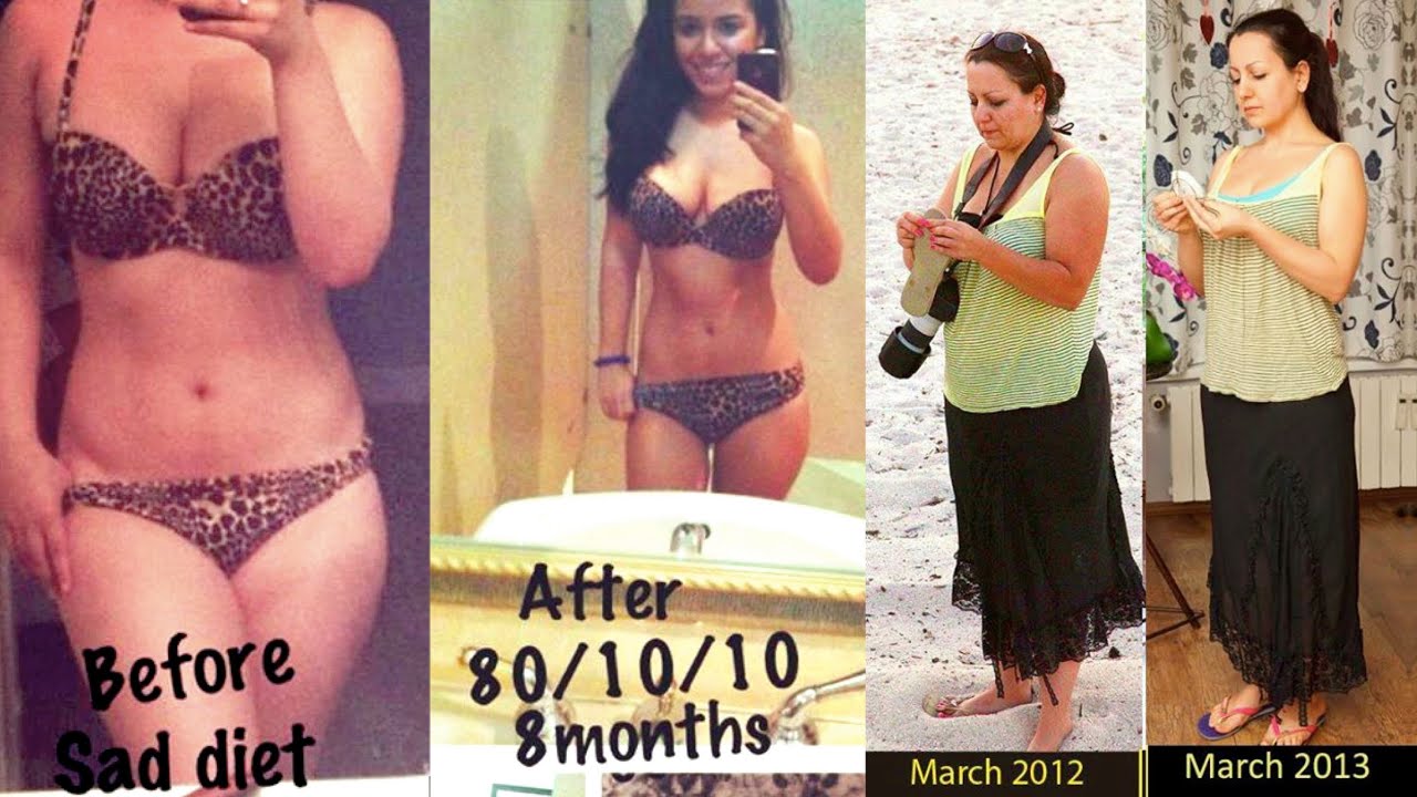 Amazing Raw Vegan Before & After photos!