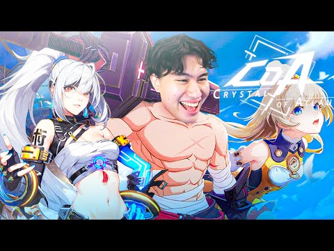 Gw Terjebak di Dunia ANIME Crystal Of Atlan .. ( full senyum 😹 )