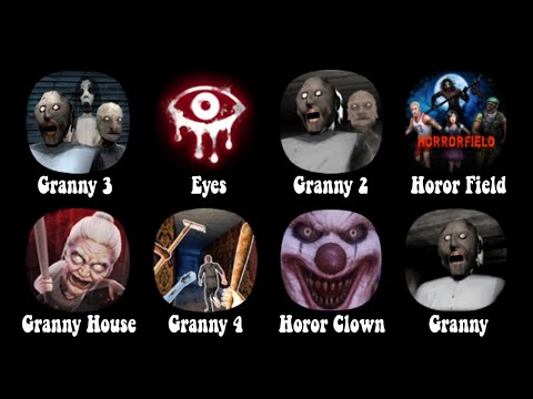 Games: Granny 3, Eyes The Horror Game, Granny 2, Horror Field, Granny House, Granny 4...