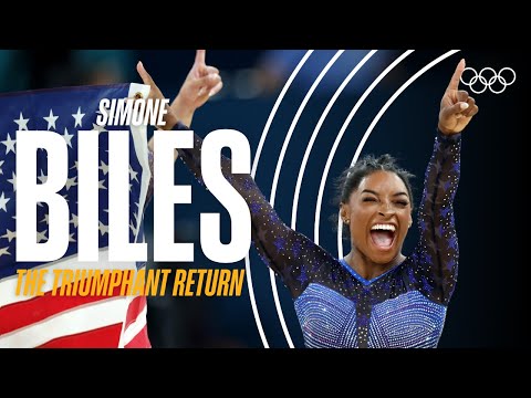 Back and Better Than Ever! &#129351;&#128165; Simone Biles at #Paris2024 | &nbsp;Athlete Highlights