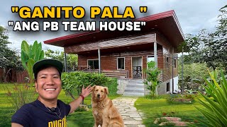 PB TEAM HOUSE ANG GANDA NA!NAKAKA EXCITE NAMAN TALAGA