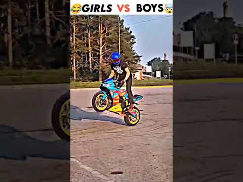 GIRLS ? BOYS #girls #vs #boys in #bike #riding #bikelover #shortsfeed #shortsvideo #shorts