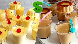 2 POSTRES FACILES SIN HORNO PARA NEGOCIO!! POSTRES PARA VENDER|| VASITOS DE POSTRE PARA NEGOCIO