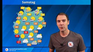 Wetter am Samstag 05.09.26 - Der kräftige Wind im Norden bleibt heute noch, Besserung ist in Sicht.