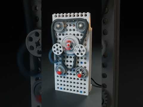 Chain Gear Train - Mechanical Principles with Lego Technic