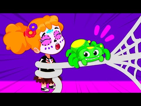 Itsy Bitsy Halloween Songs for Kids | Groovy the Martian