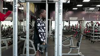 Drag Curl alla Smith Machine