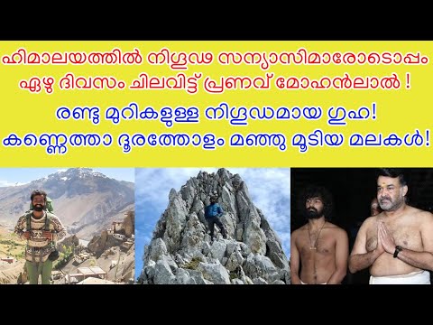 ഹിമാലയത്തിൽ നിഗൂഢ സന്യാസിമാരോടൊപ്പം ഏഴു ദിവസം ചിലവിട്ട് പ്രണവ്! | Pranav Mohanlal | Himalaya