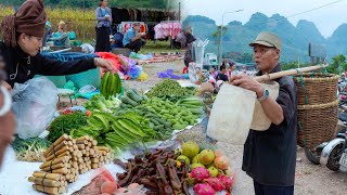 CHỢ PHIÊN ĐẦU MỐI -PHƯỜNG CHIỀNG CƠI -VÔ CÙNG PHONG PHÚ ĐA GIẠNG CÁC LOẠI MẶT HÀNG NÔNG SẢN - PHẦN 3