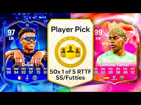50x FUTTIES, RTTF OR SS PLAYER PICKS! 😲 FC 25 Ultimate Team