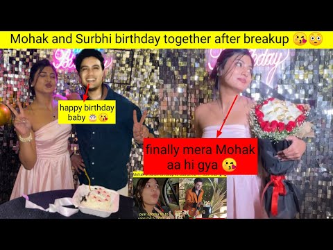 aftelongtime Mohak Narang spotted on Surbhi birthday break-up ke bad pic click ni krvna chahte sath🥺