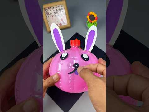 🐰 Rabbit Lantern 🏮 can do it. Let's make it together! 🌟 #shorts #diy #origami #papercraft