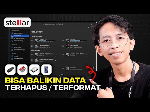 Cara Gampang Balikin Data Terhapus / Terformat - Stellar Data Recovery 🗑️♻️