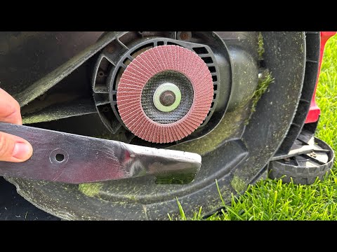Most People Do This WRONG – Sharpen & Balance Your Lawn mower Blade the Right Way