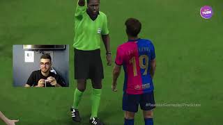 🎮 برشلونة ضد فالنسيا | الدوري الإسباني لا ليغا 2025 | محاكاة مباراة اليوم eFootball PES 2021