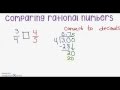 Comparing and Analyzing Rational Numbers