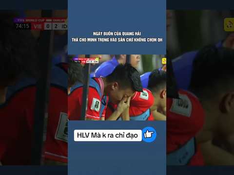 Ngày Quang Hải bị HLV Troussier đẩy lên ghế dự bị