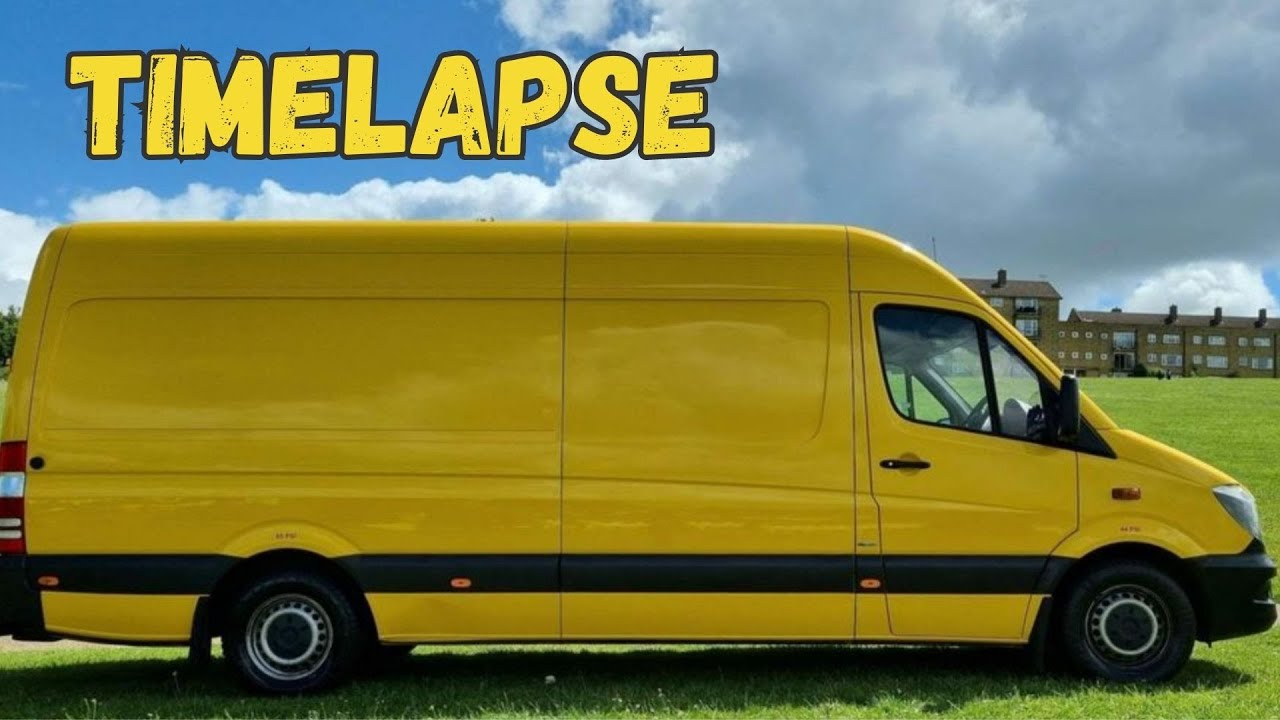 Van Build Timelapse | DIY Campervan Conversion | Mercedes Sprinter