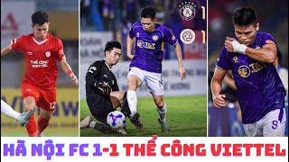 Phạm Tuấn Hải mở tỷ số - Khuất Văn Khang gỡ hòa - Hà Nội FC 1-1 Thể Công Viettel