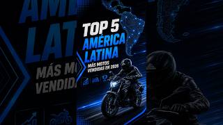 🏍️ Los 5 países de Latinoamérica donde MÁS motos se venden