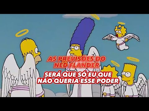 A previsão do Ned FLANDER nos Simpsonss