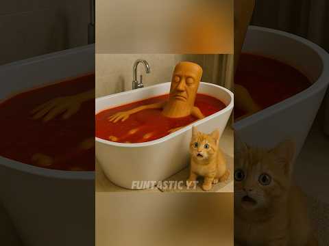 Tung Tung Tung Sahur is dead?!! #cats #cutecat #funny #catlovers