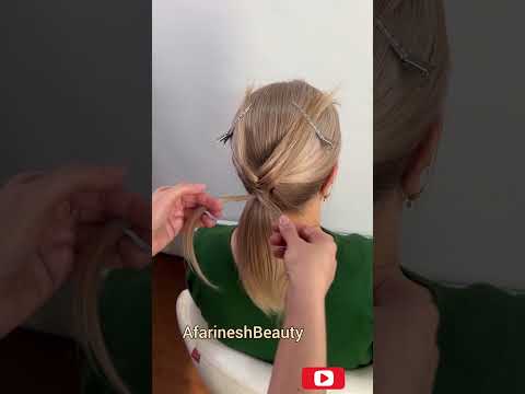 This Viral Updo Looks Complicated — But It’s the Easiest Trick Ever! 😲✨