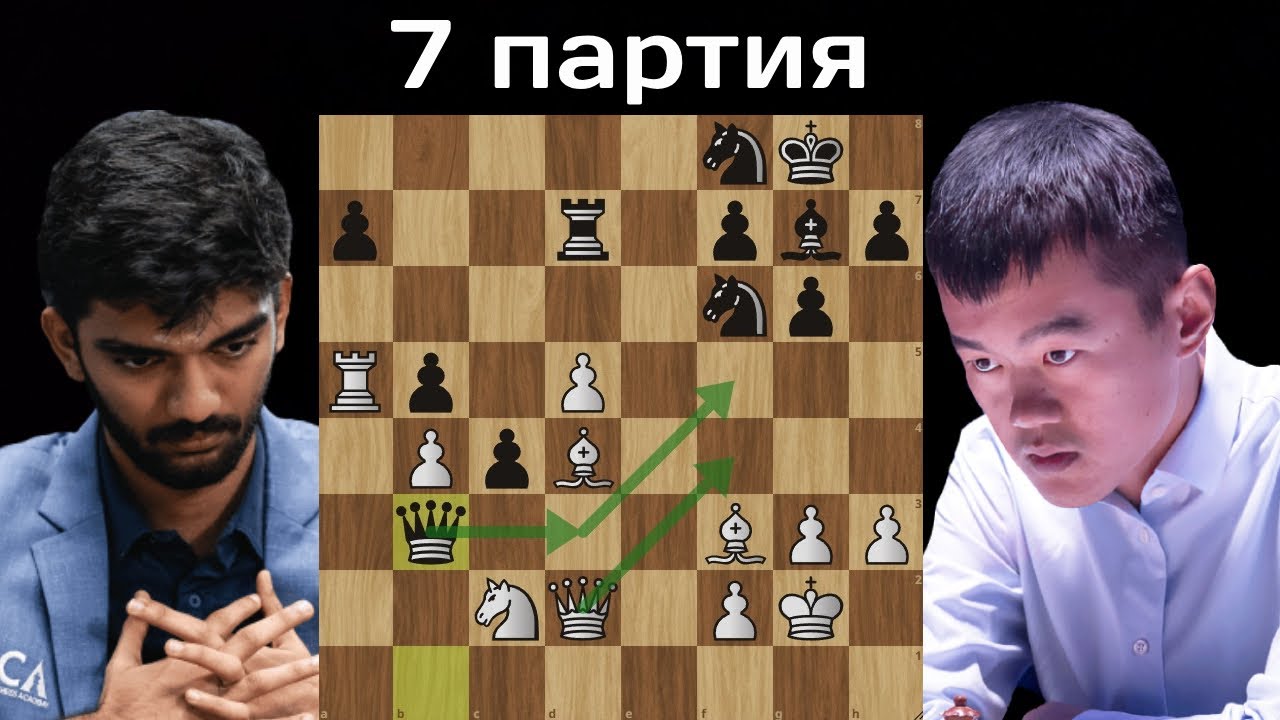 Поймай меня, если сможешь! Гукеш Доммараджу - Дин Лижэнь - Матч на первенство мира по шахматам 2024