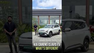 We find out what’s different in the Kia Carens Clavis EV #shorts