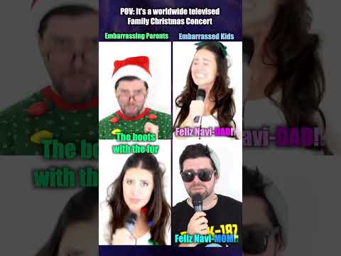 Feliz Navi-DAD -MOM! Cool parents embarrasses cool kids! Apple bottom jeans boots fur​⁠