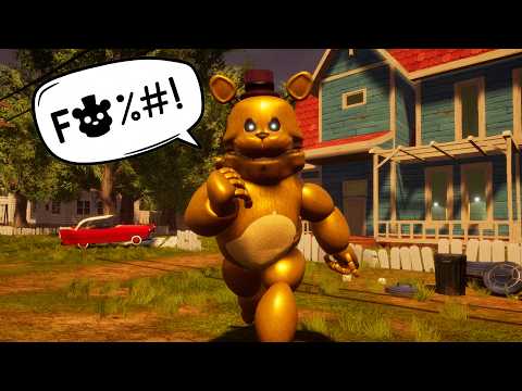 Fredbear can Swear Now? Hello Neighbor: Old Style