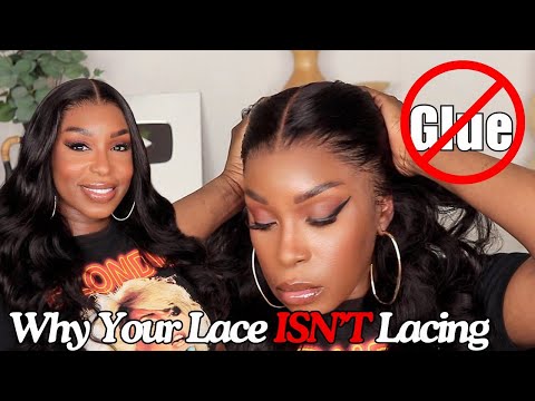 Real Invisible Knots for Beginners| Knot Free Skin Melted Lace Wig | Afsisterwig