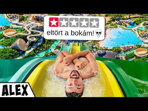 Leteszteltem 1 Csillagos Víziparkot!