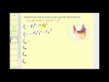 Understanding Second Order Partial Derivatives