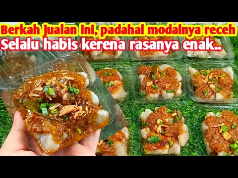 SEMENJAK JUALAN INI WARUNG JADI TAMBAH RAME, ALHAMDULILLAH BERKAH JUALAN CILOK POTONG, VERSI MINI