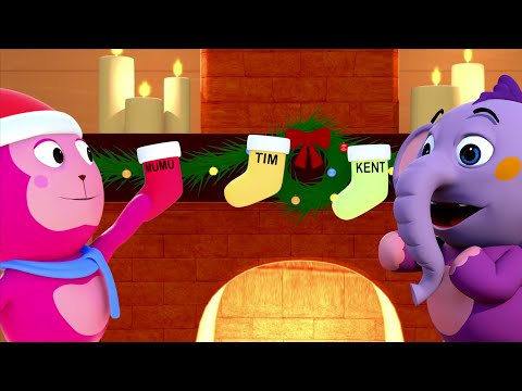 Christmas Songs For Kids + Christmas Countdown Songs | HooplaKidz