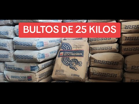 NUEVOS BULTOS DE CEMENTO DE 25 KILOS