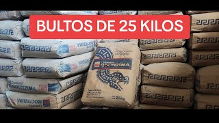 NUEVOS BULTOS DE CEMENTO DE 25 KILOS