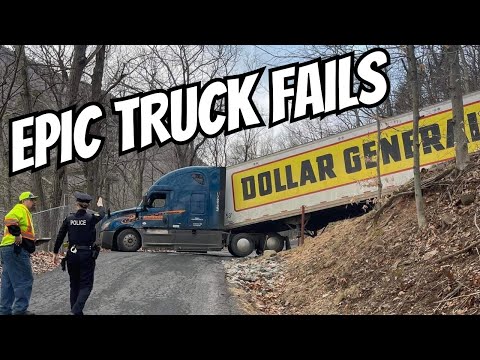 EPIC TRUCK FAILS & BAD DRIVERS | Vol 7