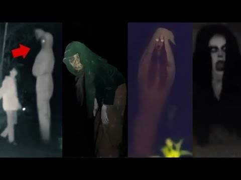 10 PENAMPAKAN TERSERAM DI DUNIA KUNTILANAK DAN POCONG | PENAMPAKAN HANTU TERSERAM DAN TERJELAS