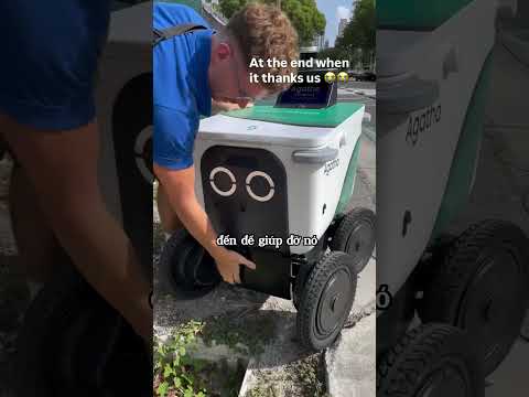 Nó còn cảm ơn kìa