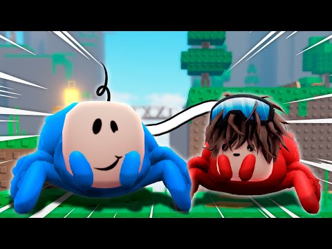 el OBBY donde SOMOS ARAÑAS en ROBLOX 🕷️