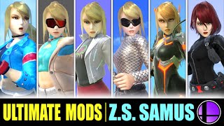 Zero Suit Samus Mods in SMASH ULTIMATE!